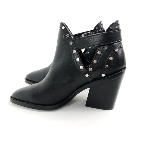 NWOB Aldo black studded ankle boot - Picture 7 of 11